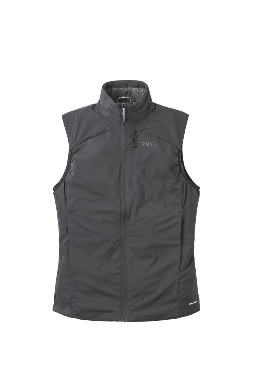 Rab Women's Xenair Insulated Vest in Black - front