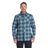 Rab Men's Boundary Brushed Cotton Shirt Outdoor Action