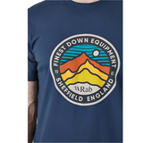 Rab Men's Stance 3 Peaks Tee Outdoor Action 
