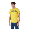 Rab Men's Stance Logo SS Tee Outdoor Action