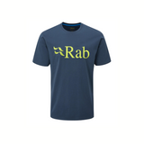 Rab Men's Stance Logo SS Tee Outdoor Action