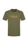 Rab Men's Stance Logo SS Tee Outdoor Action