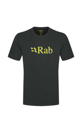 Rab Men's Stance Logo SS Tee Outdoor Action