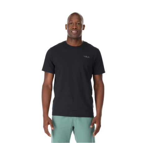 Rab Men's Stance Mountain Peak Tee Outdoor Action