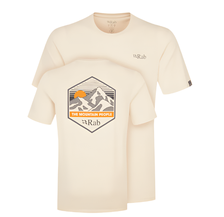 Rab Men's Stance Mountain Peak Tee Outdoor Action