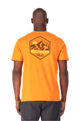 Rab Men's Stance Mountain Peak Tee Outdoor Action