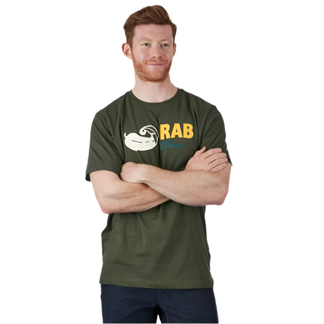 Rab Men's Stance Vintage SS Tee Outdoor Action