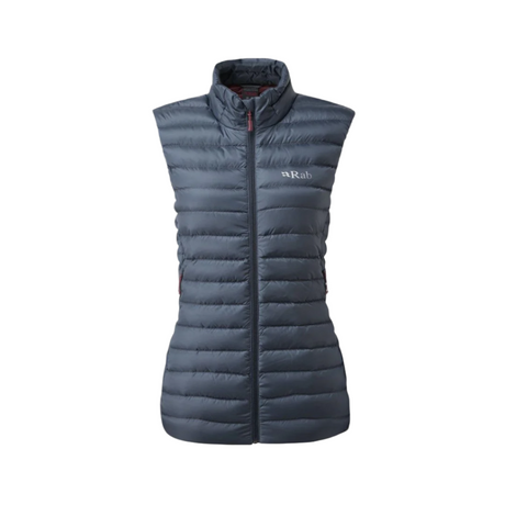 Rab Women's Microlight Down Vest Outdoor Action