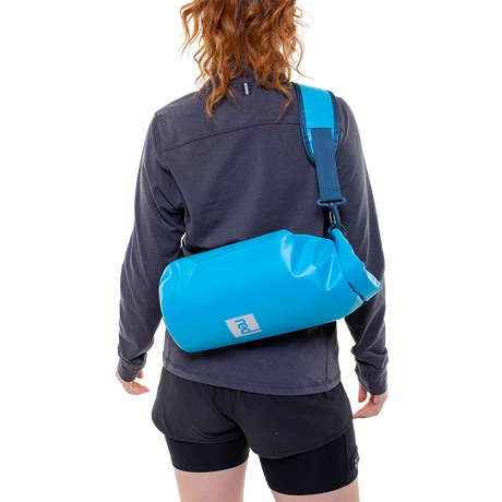 Red Paddle Waterproof Roll Top 10 Litre Dry Bag - Back View