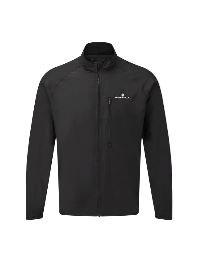 Ronhill Men's Core Jacket in All Black - front