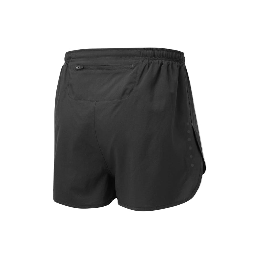 Ronhill Men's Core Racer Short in Black/Bright White - back