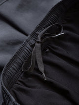 Ronhill Men's Core Racer Short in Black/Bright White - drawcord detail