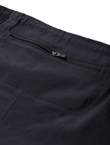 Ronhill Men's Core Racer Short in Black/Bright White - secure pocket detail