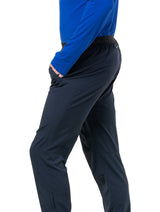 Ronhill Men's Core Trackster Session Pant in Black/Bright White - hand warmer pocket detail