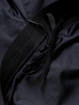Ronhill Men's Tech 5" Short in All Black - drawcord detail