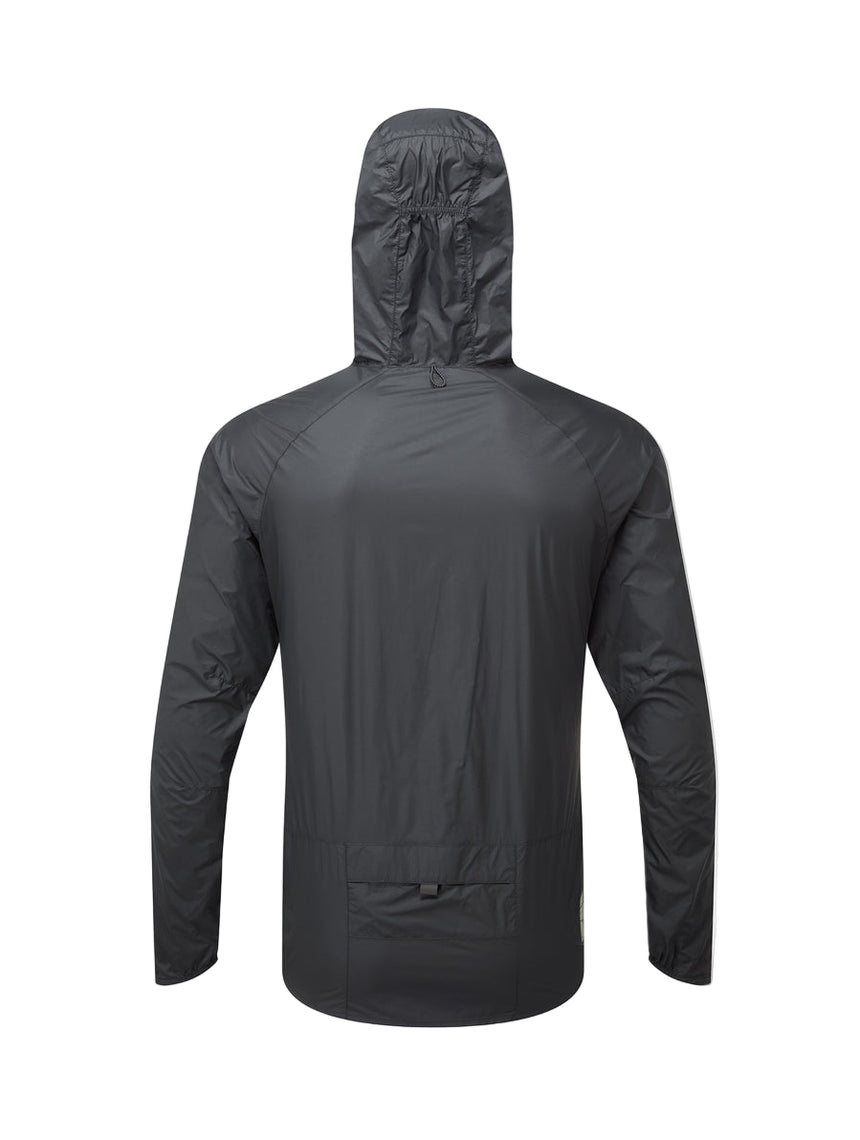 Ronhill Men's Tech All-Terrain Jacket in All Black - back