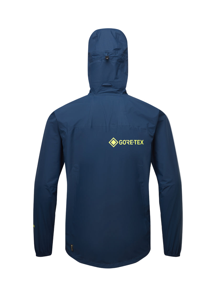 Ronhill Men's Tech GORE-TEX Mercurial Jacket 2 in Dark Navy - back