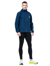 Ronhill Men's Tech GORE-TEX Mercurial Jacket 2 in Dark Navy - worn, front
