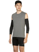Ronhill Men's Tech Golden Hour Tank in Black Matrix - back