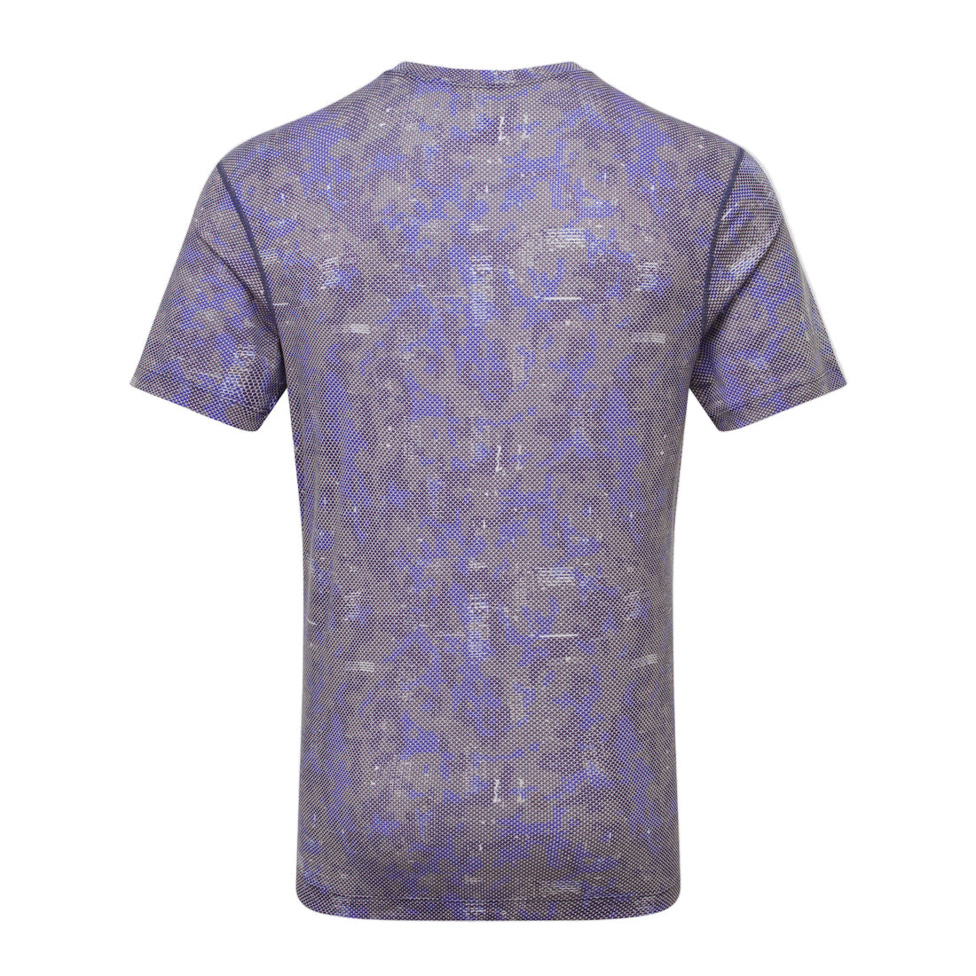 Ronhill Men's Tech Golden Hour Tee in Ocean Pixel - back