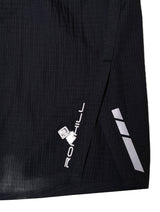 Ronhill Men's Tech Race 5" Short in All Black - side split detail