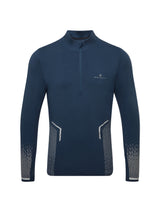 Ronhill Men's Tech Reflect 1/2 Zip in Dark Navy/Reflect - front