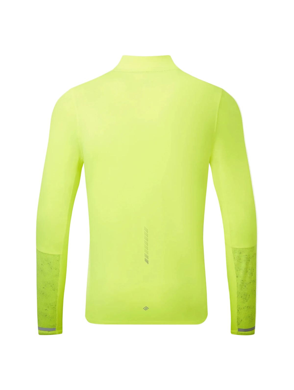 Ronhill Men's Tech Reflect 1/2 Zip in Fluo Zest/Reflect - Back