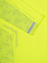 Ronhill Men's Tech Reflect 1/2 Zip in Fluo Zest/Reflect - Detail Reflective Panel Cuff
