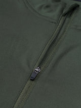 Ronhill Men's Tech Reflect 1/2 Zip in Kelp/Reflect - Detail Chest Logo