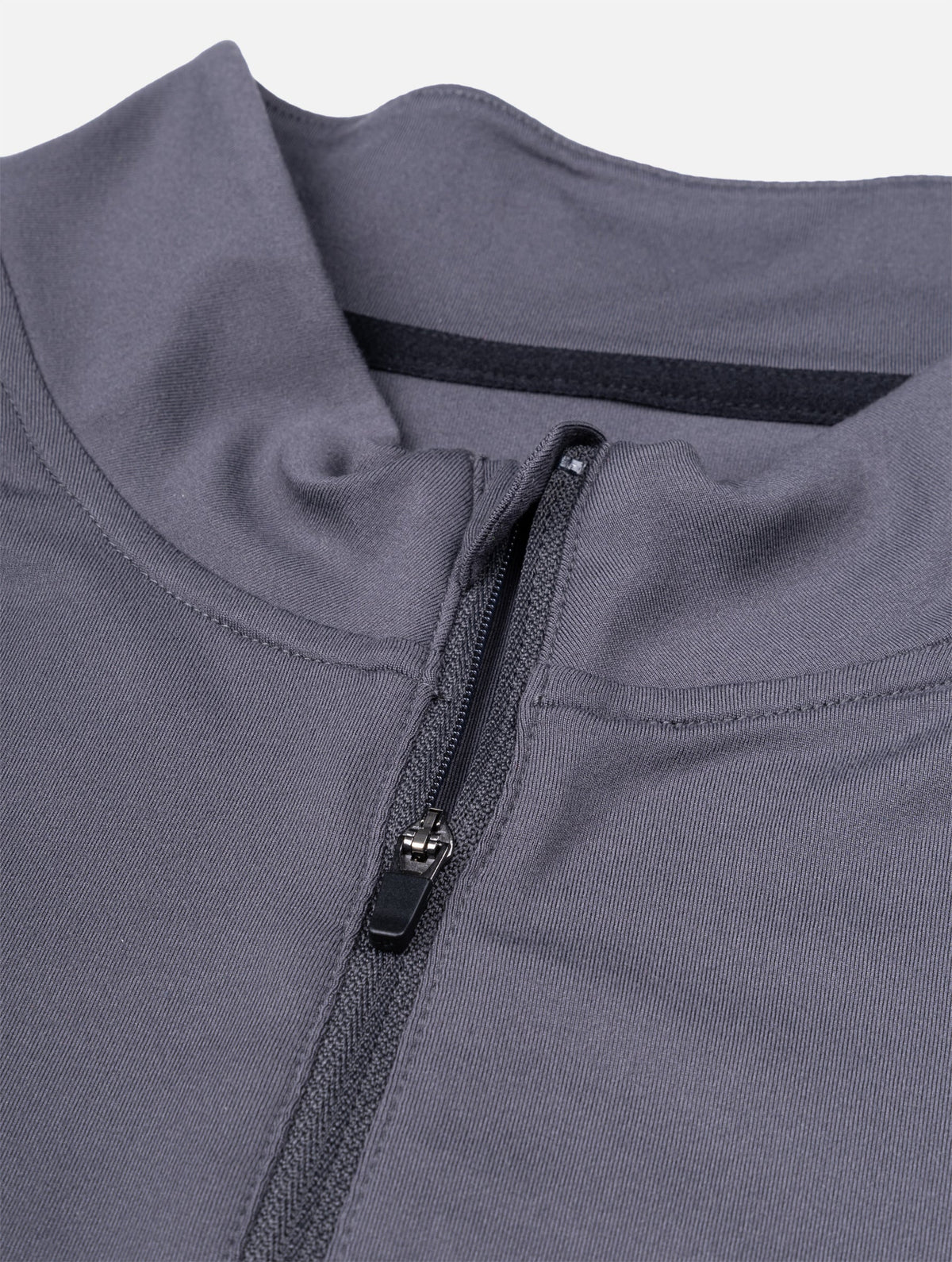 Ronhill Men's Tech Reflect 1/2 Zip in Oxide/Reflect - Detail Collar Zip