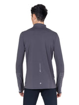 Ronhill Men's Tech Reflect 1/2 Zip in Oxide/Reflect - Studio Back