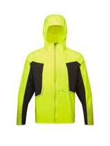 Ronhill Men's Tech Reflect Jacket in FlYellow/Blck/Reflect - front