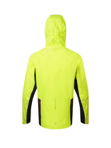 Ronhill Men's Tech Reflect Jacket in FluoZest/Blck/Reflect - Back