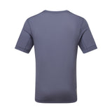 Ronhill Men's Tech S/S Tee in Anchor/Electric Blue - back