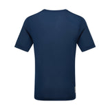 Ronhill Men's Tech S/S Tee in Seafaring/Deep Laguna - back