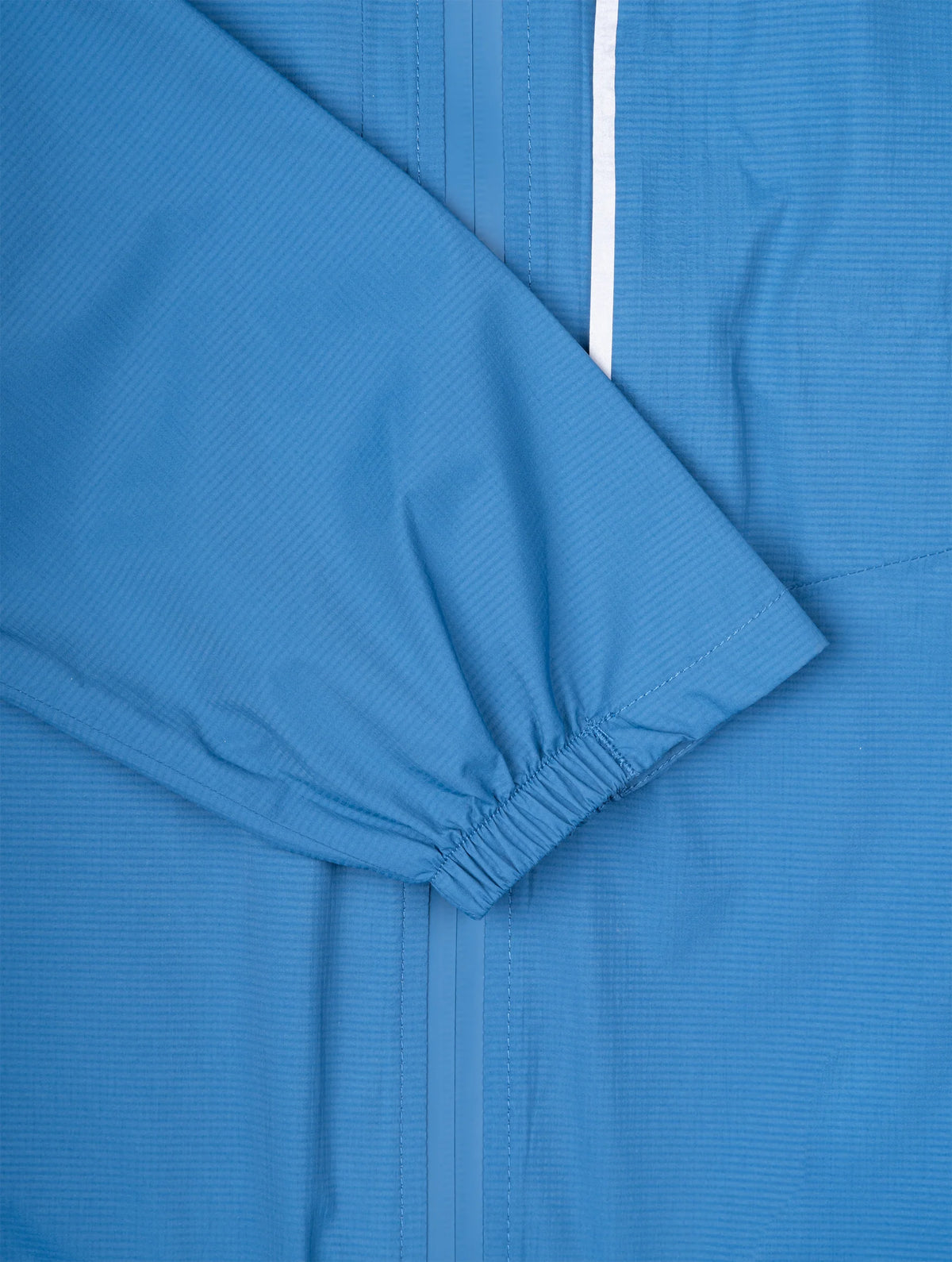 Ronhill Men's Tech Storm Jacket in Glacier/Ronhill Red - cuff detail