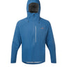 Ronhill Men's Tech Storm Jacket in Glacier/Ronhill Red - front