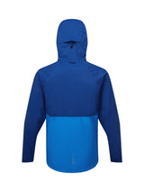 Ronhill Men's Tech Storm Jacket in Ocean/Electric Blue - back