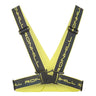Ronhill Reflect Belt in Fluo Yellow/Reflect - front