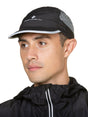 Ronhill Reflect Cap in Black/Reflect - worn