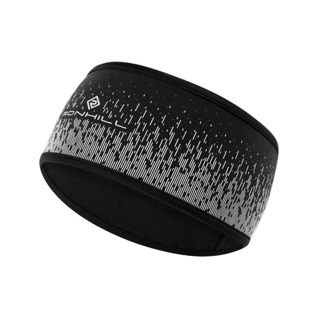 Ronhill Reflect Headband in Black/Reflect - Front