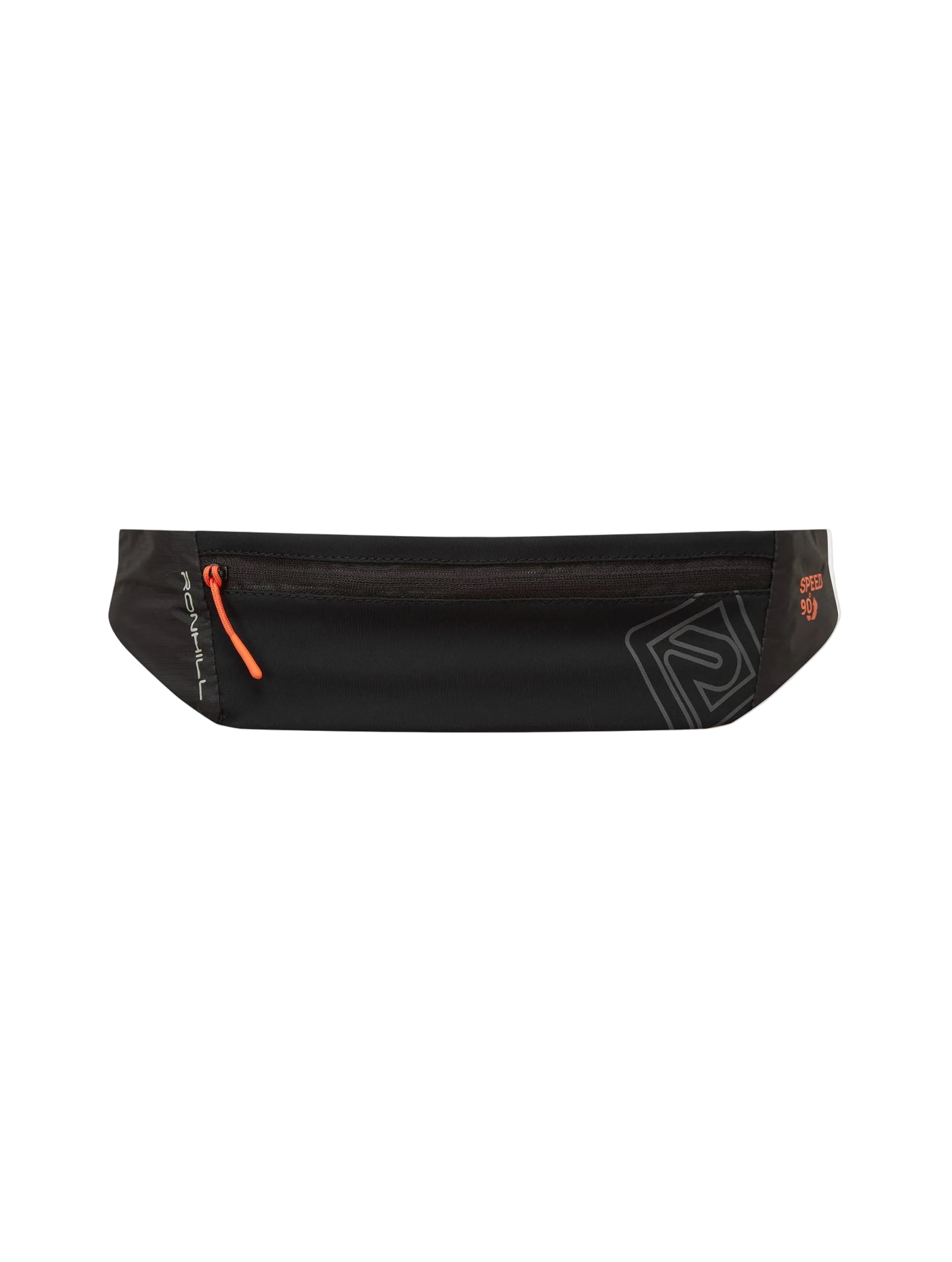 Ronhill Speed 90 Running Belt in Black/Ronhill Red - front