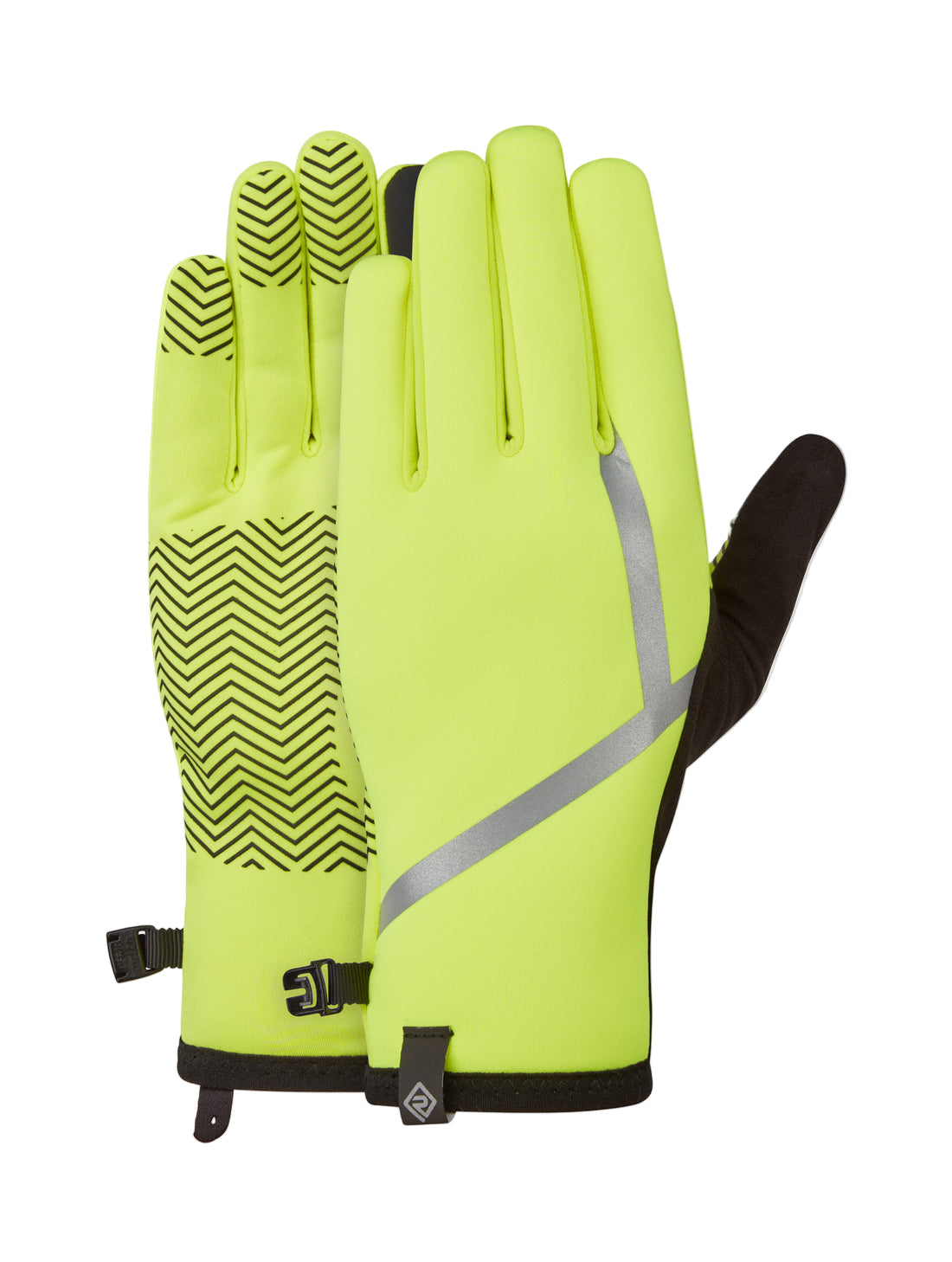 Ronhill Wind-Block Glove in Fluo Yellow - front