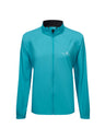 Ronhill Women's Core Jacket in Azure/Bright White - front