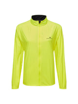 Ronhill Women's Core Jacket in Fluo Yellow - front