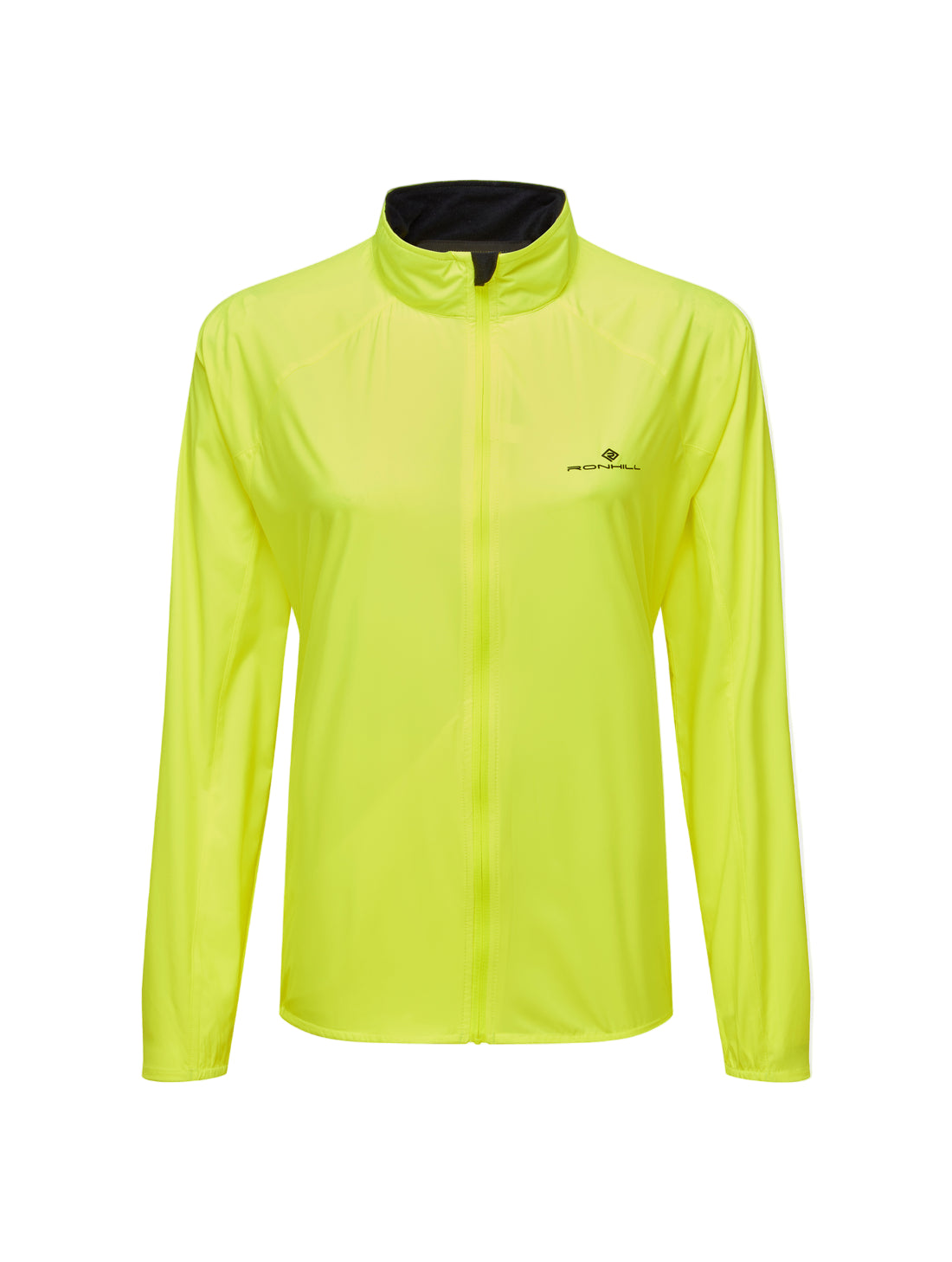 Ronhill Women's Core Jacket in Fluo Yellow - front