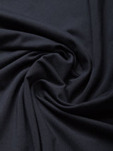 Ronhill Women's Core L/S Tee in Black/Bright White - fabric detail