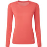 Ronhill Women's Core L/S Tee in Sumac - front