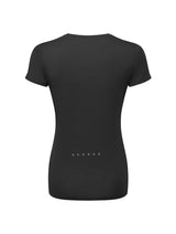 Ronhill Women's Core S/S Tee in Black/Bright White - back