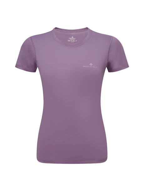 Ronhill Women's Core S/S Tee in Dark Iris/Iris - front